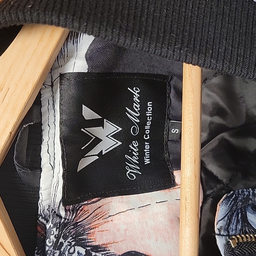 White Mark Winter Collection Bomber Jacket - image 4